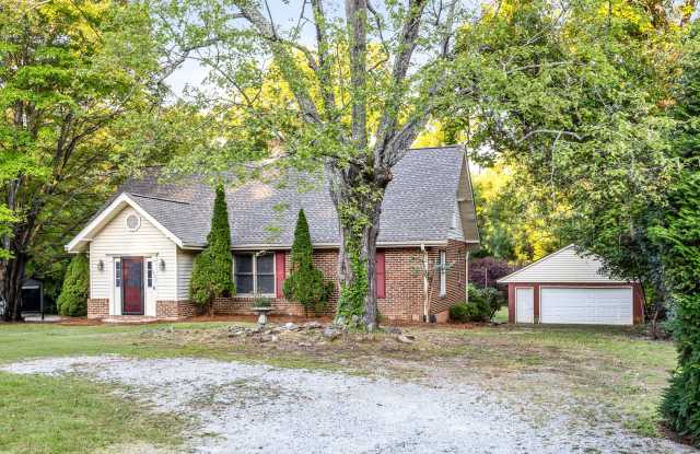 Large Brick Two Story Home, Hardwoods, Separate Dining Rm, Fire Place, Deck, Detached Garage! - 3007 Groometown Road, Greensboro, NC 27407