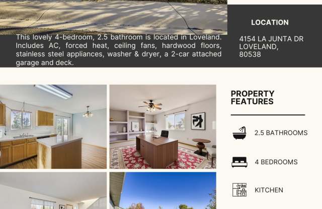 La Junta Dr. 4154 - 4154 La Junta Drive, Loveland, CO 80538