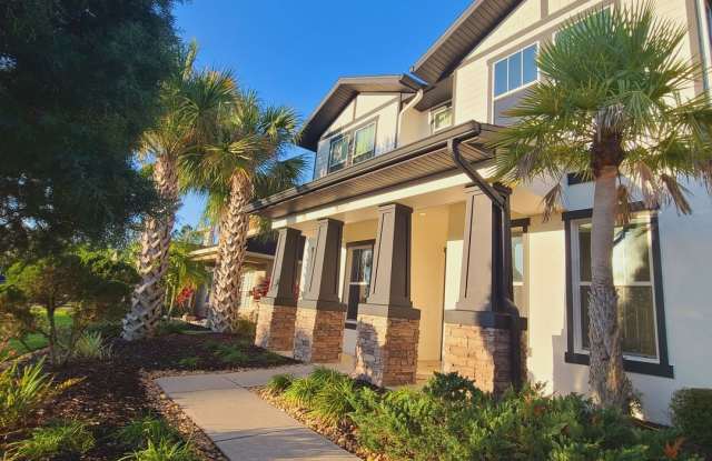 Beautiful Craftsman Style Home 3 Bds/2.5 Ba Semi Furnished - 4513 Pointe O Woods Drive, Wesley Chapel, FL 33543