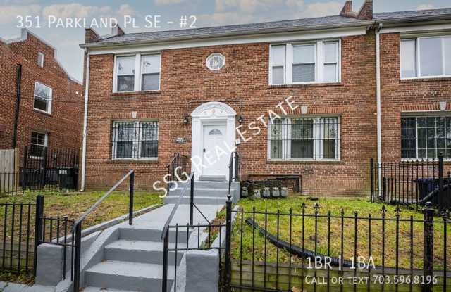 351 Parkland Pl SE - 351 Parkland Place Southeast, Washington, DC 20032