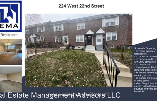 224 West 22nd Street - 224 West 22nd Street, Chester, PA 19013