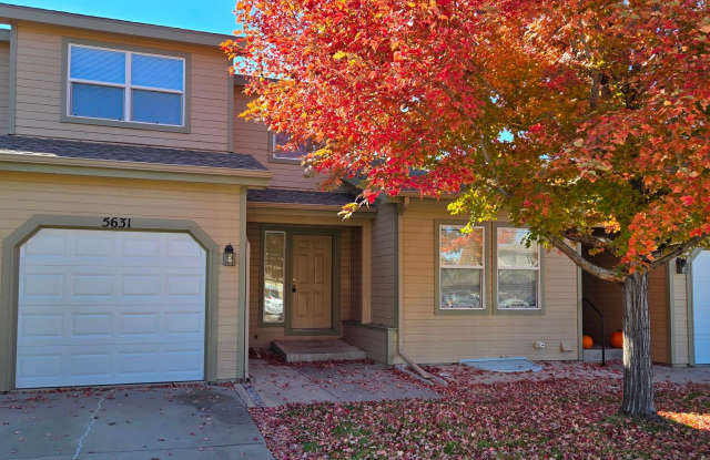 5631 Sunshade Point - Northeast Area Townhome - 2 Story w/unfinished basement - 3 Bed/ 2 Bath/ 1 Car Garage - 5631 Sunshade Point, Colorado Springs, CO 80923