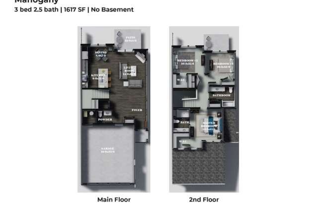 Mahogany | Three Bedroom - Interior (no basement) photos photos