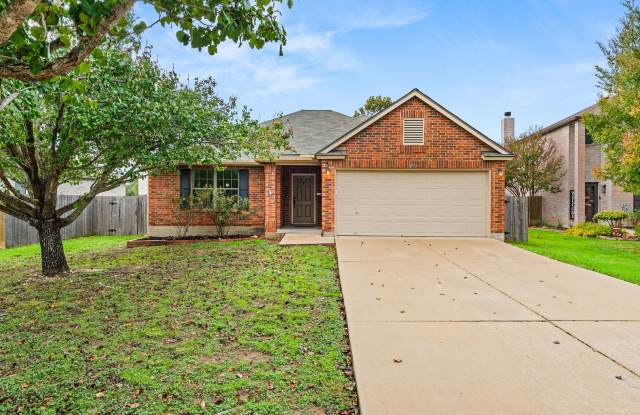Westwood Subdivision / One Story / Culdesac / Ref, Washer  Dryer / Leander Schools - 203 Sil Cove, Leander, TX 78641