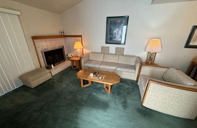 2BR Bedroom 2BA "Split Level Condo and is Furnished with Utilities... Available NOW -January photos photos