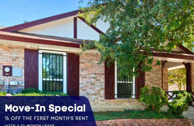 Move-In Special. Half off the first full month's rent with a 12-month lease. photos photos