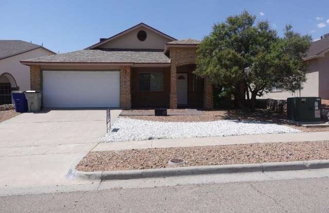 7077 LUZ DE ESPEJO Drive - 7077 Luz De Espejo Drive, El Paso, TX 79912