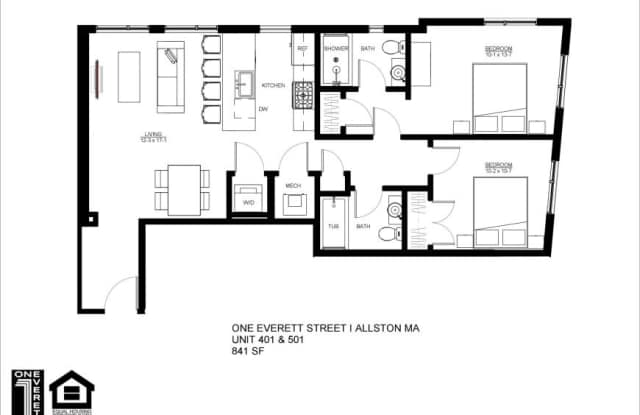 1 Everett - 1 Everett Street, Boston, MA 02134