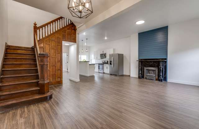 Available August - ABSOLUTELY STUNNING 4 BEDROOM / 3 BATHROOM BEAUTY IN ALLENTOWN! WITH CENTRAL AIR, IN-UNIT LAUNDRY AND A HUGE BACK DECK!!! photos photos