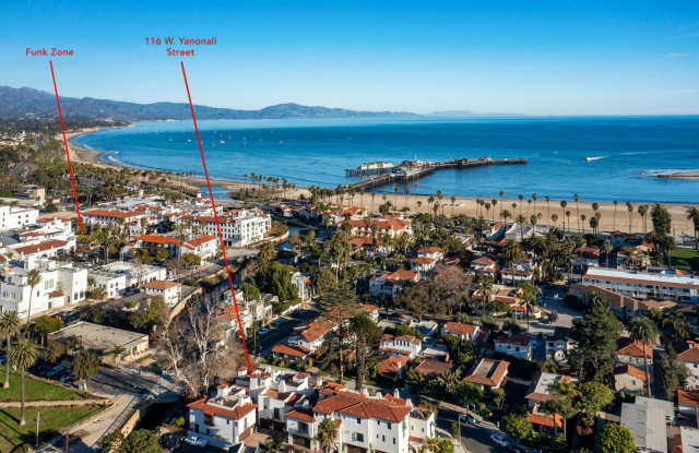 STUNNING property for lease ~ Experience the Santa Barbara LIFE! - 116 West Yanonali Street, Santa Barbara, CA 93101