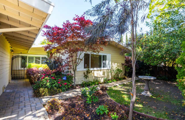 Beautiful Mid-Century Modern Home Across from Mitchell Park - 641 East Meadow Drive, Palo Alto, CA 94306