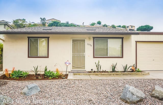 1996 Hanford Dr. - 1996 Hanford Drive, San Diego, CA 92111