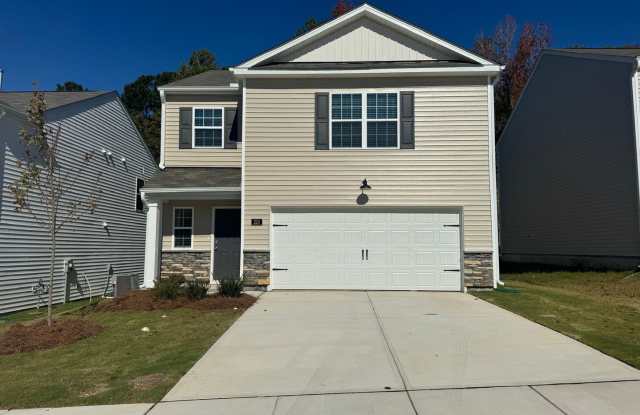 Peak of convenience and comforts, a beautiful master plan with 3 bed 2.5 bath, 2 car garage!! - 210 Palm Drive, Sanford, NC 27332