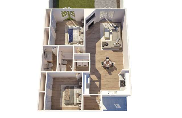 Remodeled 2bed/2ba Townhome - Ask about our Move-in Specials photos photos