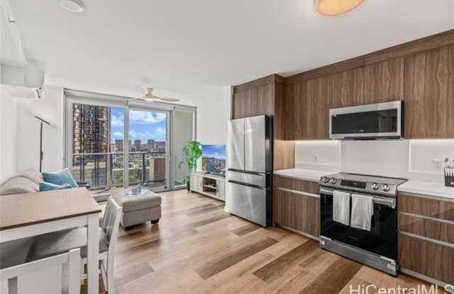 Fully furnished 1 bedroom w/ parking at The Park on Keeaumoku photos photos