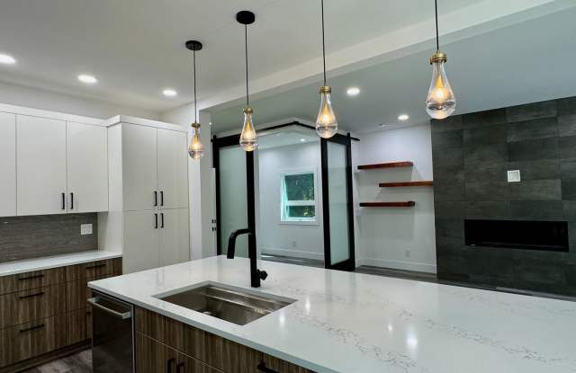 Stunning Contemporary 2 Bedroom Treehouse steps to Manitou Beach waterfront photos photos