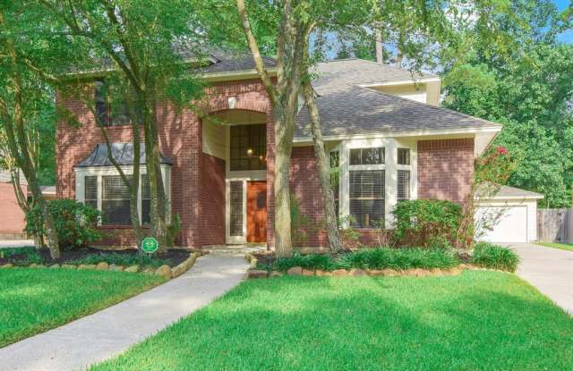 108 W Bonneymead Circle - 108 West Bonneymead Circle, The Woodlands, TX 77381