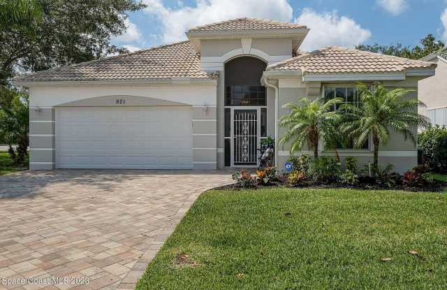 3 Bed 2 bath 2 car garage pool home - 921 Wimbledon Drive, Brevard County, FL 32940