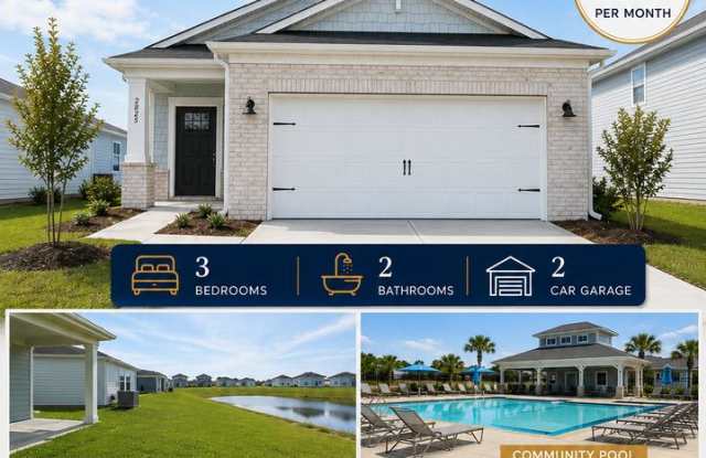 3 Bedrooms | 2 Bathrooms | Pond View | Waterside Community-Longs photos photos