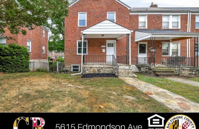 5615 Edmondson Ave - 5615 Edmondson Avenue, Catonsville, MD 21229