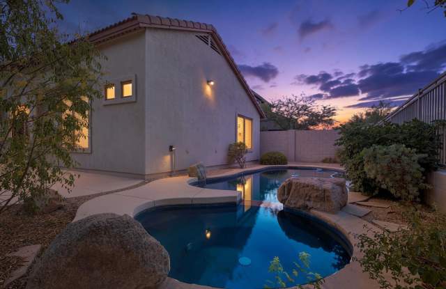 Tastefully Updated 3 bedroom with an Office!!!  Gated Community!!! Oasis of a yard with no neighbors behind, Pool and Hot Tub!!!  Located in Dove Valley Ranch close to golfing!!!  Ready NOW!!! photos photos