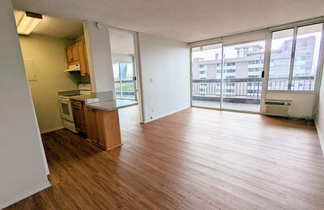 Partly Furnished 1-Bedroom 1-Bath with 1 parking @ Kinau Lanais in Makiki Gallery 1