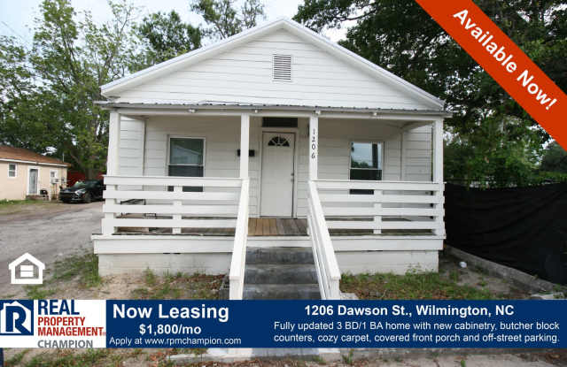 Fully Updated 3 BD/1 BA Cottage w/Covered Porch, Off-Street Parking, W/D Included photos photos