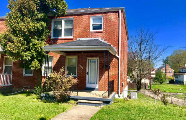 Well-maintained 3 Bedroom Duplex - East Rosemont/Waltherson - 6301 Walther Avenue, Baltimore, MD 21206