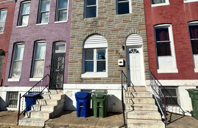 Updated 3 bedroom 1 bath Rowhome with Fenced Backyard for RENT! - 2108 Hollins Street, Baltimore, MD 21223 Updated 3 bedroom 1 bath Rowhome with Fenced Backyard for RENT! - 2108 Hollins Street, Baltimore, MD 21223