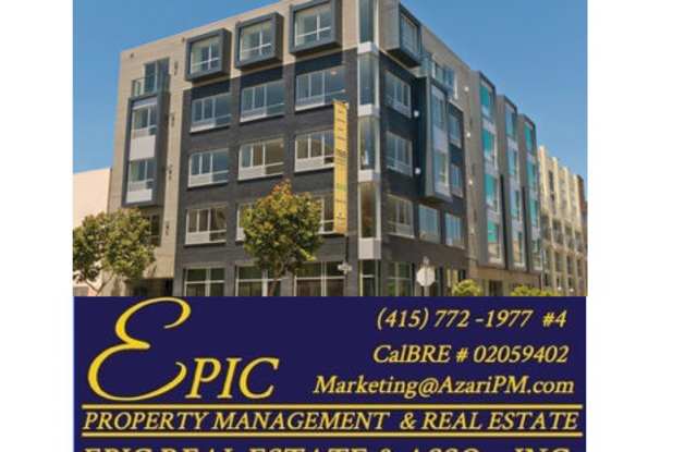 EPIC REA /AZARI PM; Beautiful large, corner, 1 Bedroom 1Bathroom condominium in central SOMA photos photos