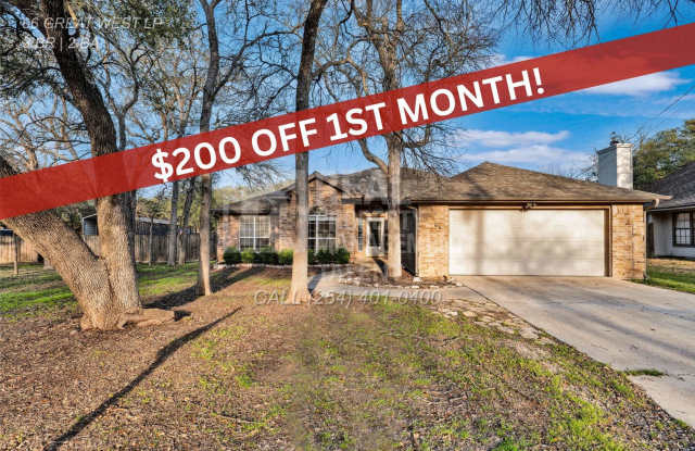 [LEASING SPECIAL] 3 Bedroom, 2 Bathroom Home for Rent in Belton TX / Belton ISD - 66 Great West Loop, Morgan's Point Resort, TX 76513
