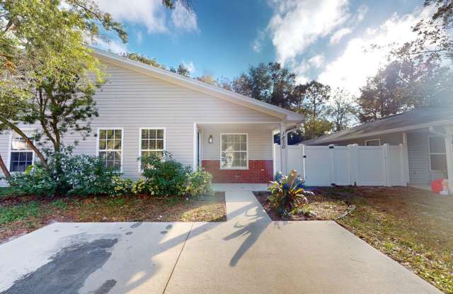 This charming single-duplex home offers 1,145 sq. ft. of well-designed living space, featuring three bedrooms and two bathrooms. photos photos