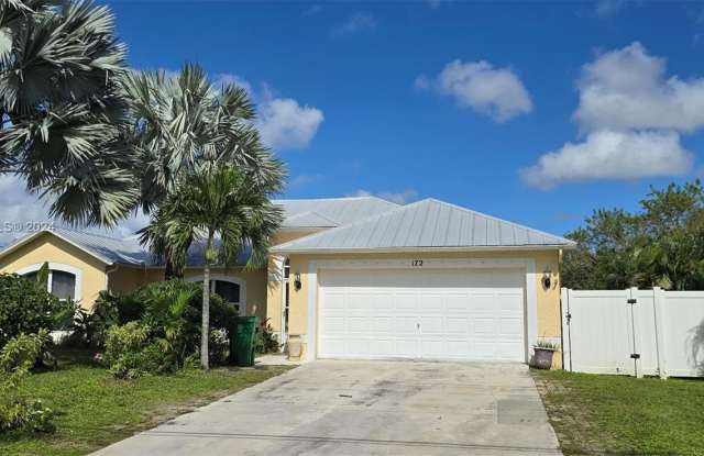 172 SW Paar Dr - 172 Southwest Paar Drive, Port St. Lucie, FL 34953