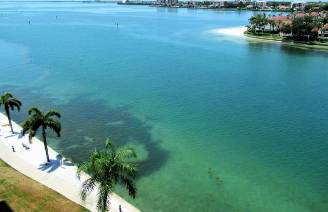 Waterfront 2/2 Furnished SEVEN month rental 55+ 8th Floor Point Brittany photos photos