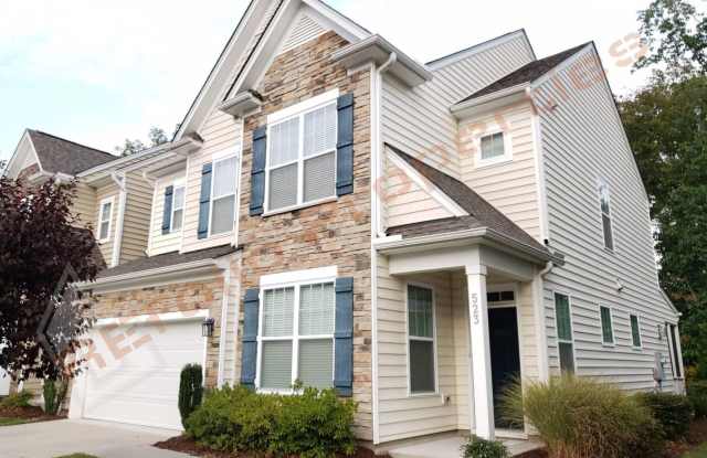 Beautiful 5 Bedroom End Unit Townhouse with 1st Floor Guest Suite and 3rd Floor Loft or 5th Bedroom with Full Bathroom and EV Charger in Garage in Overlook @ Amberly, Cary, Available September 5th! photos photos