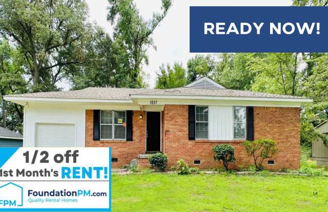 1837 Warner Ave - 1837 Warner Avenue, Memphis, TN 38127