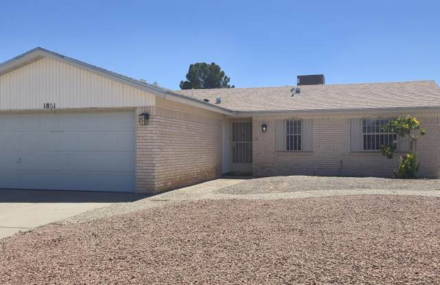1851 GLEN CAMPBELL Drive - 1851 Glen Campbell Drive, El Paso, TX 79936