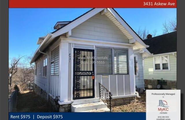 3431 Askew Avenue - 3431 Askew Avenue, Kansas City, MO 64128