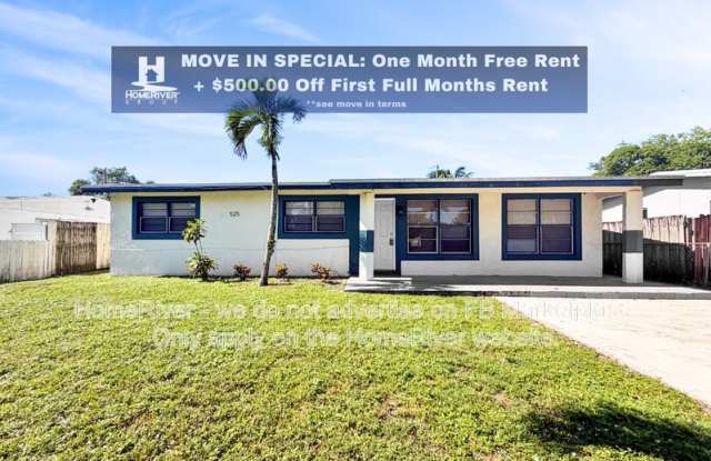 525 SW 22nd Ter - 525 Southwest 22nd Terrace, Fort Lauderdale, FL 33312