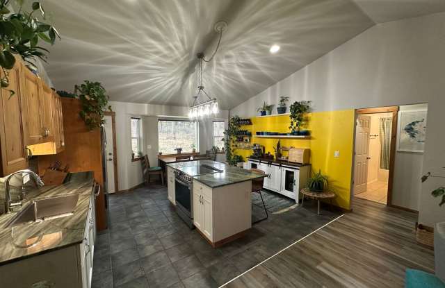 UNFURNISHED Three Bedroom in the Woods ~ Huge Outbuildings with Sauna ~ Garden~ Acreage! photos photos