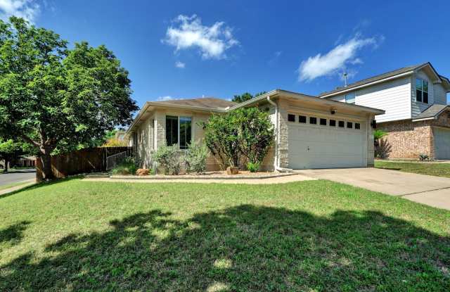 Charming 3BR / 2BA Rental with Fenced Yard  Covered Deck - 2101 Jesse Owens Drive, Austin, TX 78748