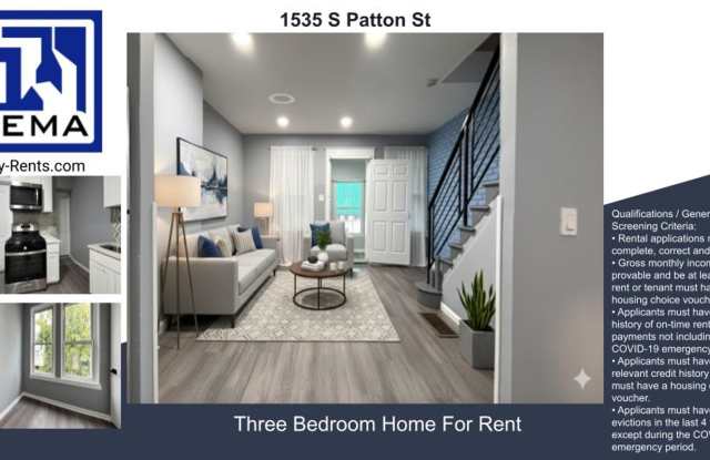 Renovated 3 Bedroom Home - 1535 South Patton Street, Philadelphia, PA 19146