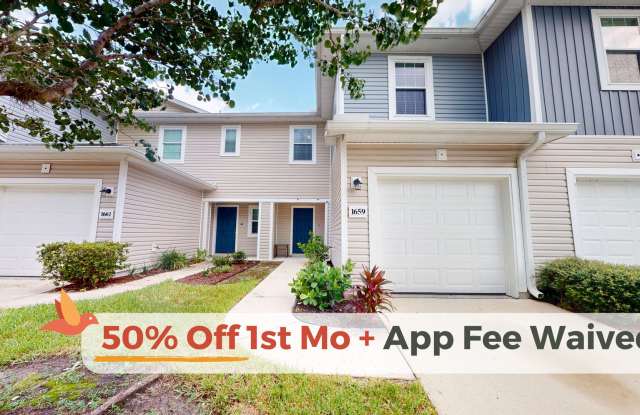 Charming 2 bedroom, 2.5 bathroom townhome for rent in Biscayne Bay. - 1659 Biscayne Bay Circle, Jacksonville, FL 32218