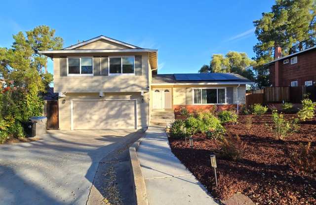 Spacious Tri-Level Home, 11.5kW Solar, 30kW Backup Batteries, Car Charger, A/C, Remodeled Inside and Out! - 6134 Franciscan Court, San Jose, CA 95120