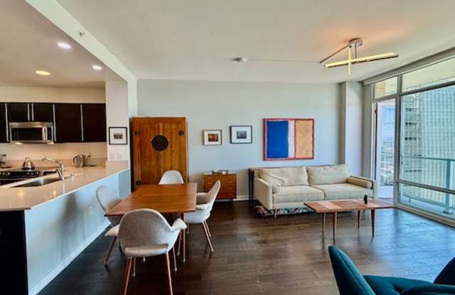 FURNISHED Modern 1BR + Den/1BA w/ Breathtaking Views, Deck + Housekeeping! AMSI photos photos