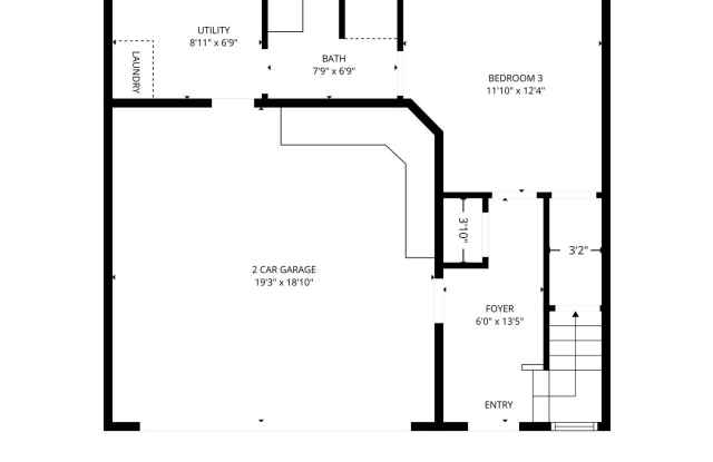 3 Bedroom/2 Bathroom Townhome Gallery 3