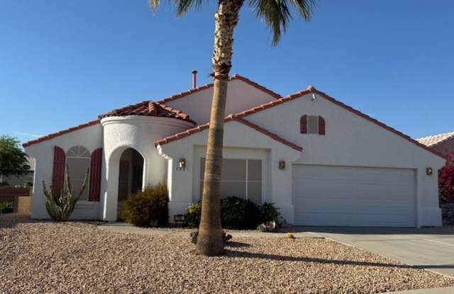2BR + 2 BONUS ROOMS with 54 foot Long Boat/Toys DEEP Garage - 2961 Desierto Verde, Bullhead City, AZ 86429