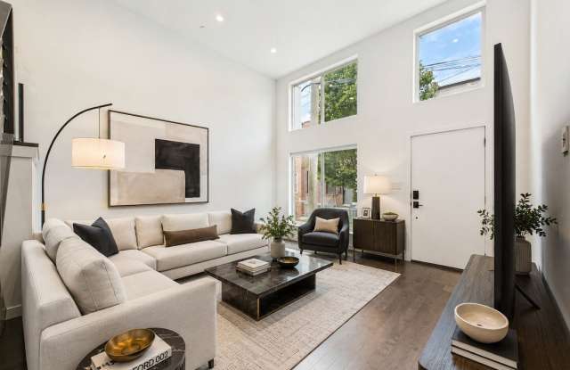 Rare 2-Car Gated Parking, Garage, Private Deck & Roof Deck with Skyline Views photos photos
