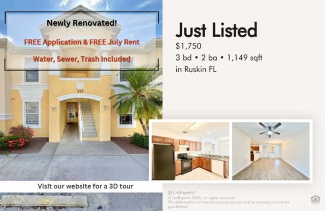 429 Newmont Circle - 202 - 429 Newmont Circle, Ruskin, FL 33570