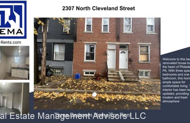 2307 North Cleveland Street - 2307 North Cleveland Street, Philadelphia, PA 19132